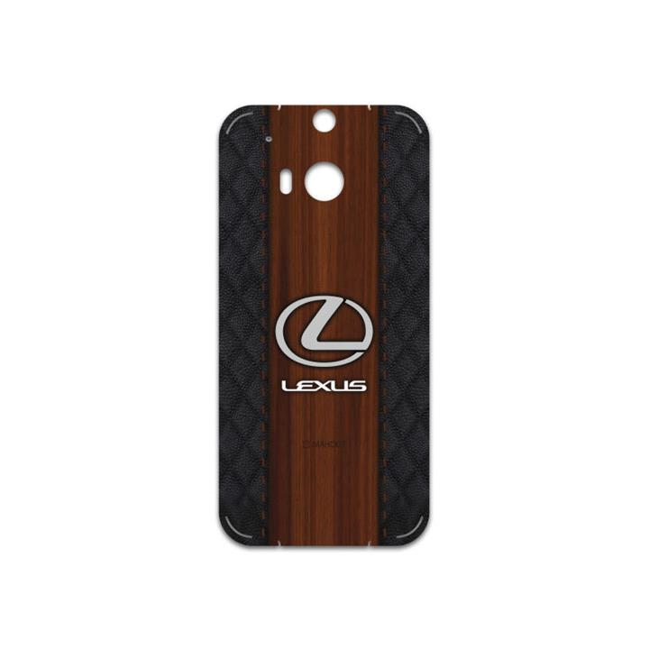 برچسب پوششی ماهوت مدل Lexus مناسب برای گوشی موبایل اچ تی سی One M8 MAHOOT  Lexus Cover Sticker for htc One M8